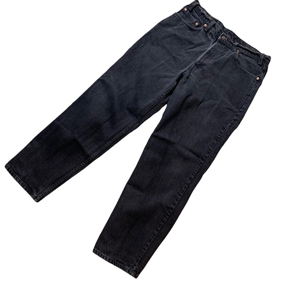 Levi's Other - Vintage Levi’s 550 Relaxed Fit Black Denim Jeans